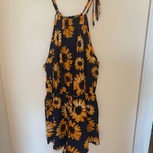 Sunflower romper! Brand new never worn!